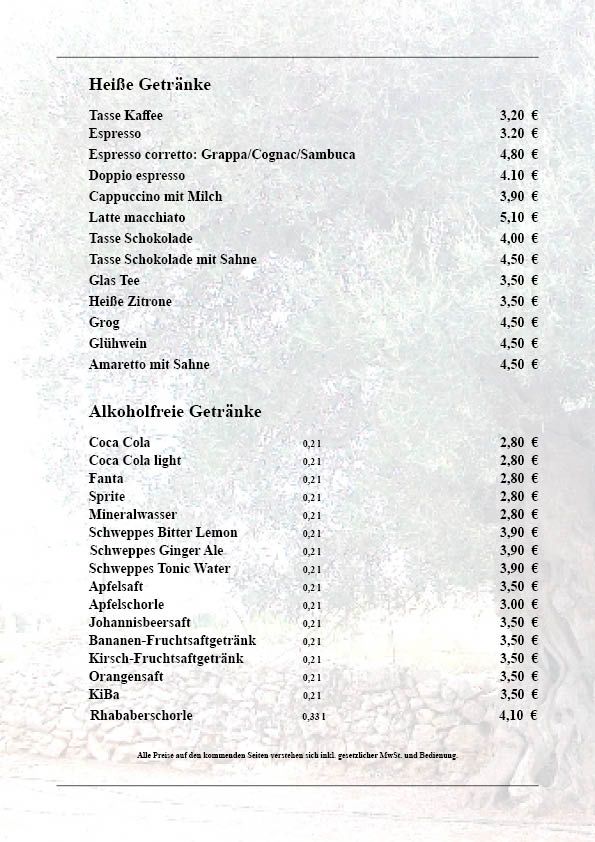 Speisekarte Seite 4